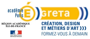 Logo de Julie Bergue GRETA de la Création du Design et des Métiers d'Art